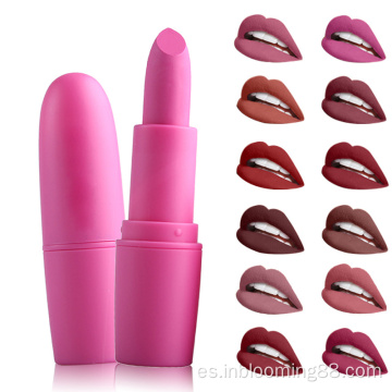 25 colores Matte Professional personalizado Matte Vintage Lipstick